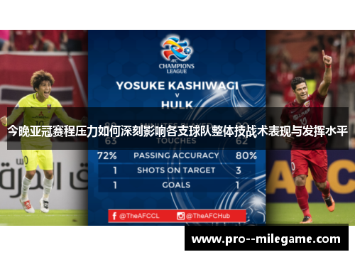 今晚亚冠赛程压力如何深刻影响各支球队整体技战术表现与发挥水平 今晚亚冠赛程压力如何深刻影响各支球队整体技战术表现与发挥水平